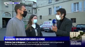 "J'ai vu un policier avec un brassard qui pleurait, c'est là que j'ai compris que c'était un de ses collègues": Témoins de la mort du policier à Avignon, Justine et Enzo racontent