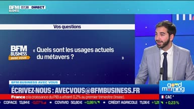 BFM Business avec vous : Quels sont les usages actuels du métavers ? - 28/04
