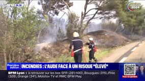 Le risque d'incendies "élevé" dans l'Aude 