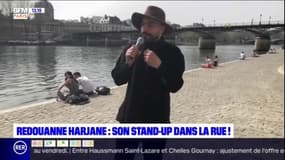 Paris Go : L'humoriste Redouanne Harjane fait son street stand up !