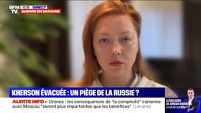 Alona Shkrum, députée ukrainienne: "La Russie continue ses actes terroristes à Kiev et dans d'autres villes"