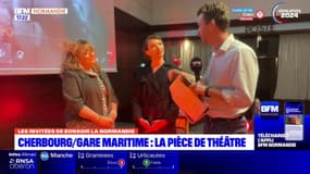 Cherbourg: une pièce de théâtre à la gare maritime