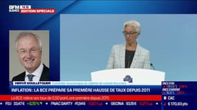 La BCE relève ses taux de 0,50 point, une première depuis 2011