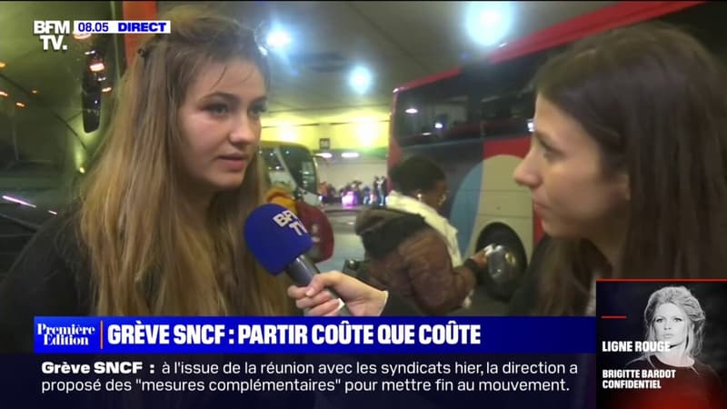 Grève à la SNCF: l'alternative du bus pour rejoindre ses proches pour les fêtes