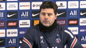 Miguel D'Agostino et Mauricio Pochettino, à Paris le 27 novembre 2021