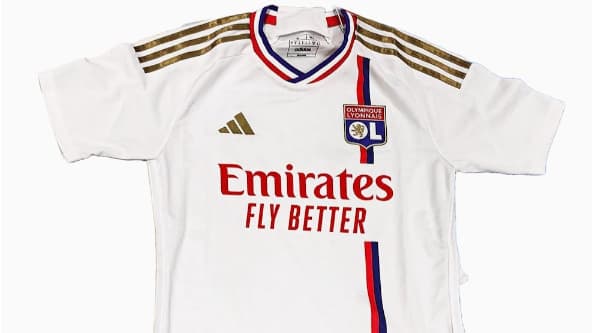 Le probable futur maillot de l'OL pour la saison 2023-2024.