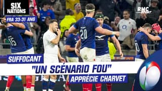 France 33-31 Angleterre: "Un scénario fou", Charvet a adoré