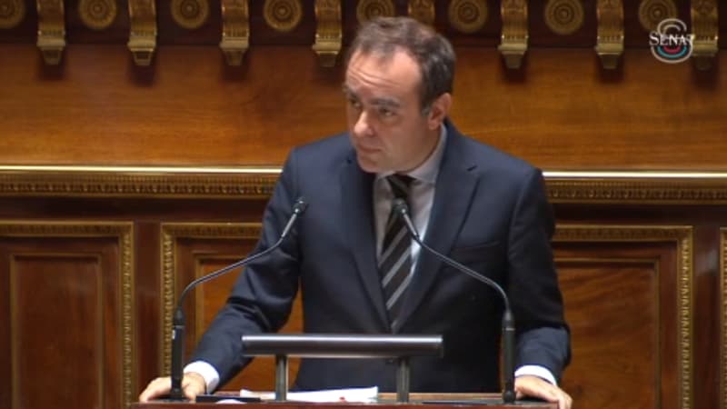 Sébastien Lecornu chahuté au Sénat par la droite au moment d'évoquer la suspension de la réforme des retraites