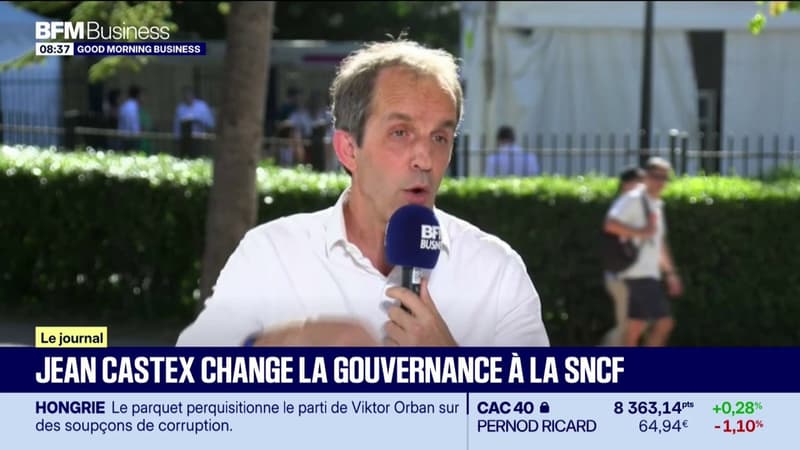 Jean Castex change la gouvernance à la SNCF