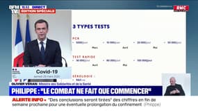 Olivier Véran: "Nous atteindrons les 50.000 tests par jour par PCR d'ici la fin du mois d'avril"