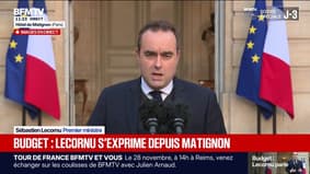 Budget: Sébastien Lecornu souhaite "éviter un blocage"