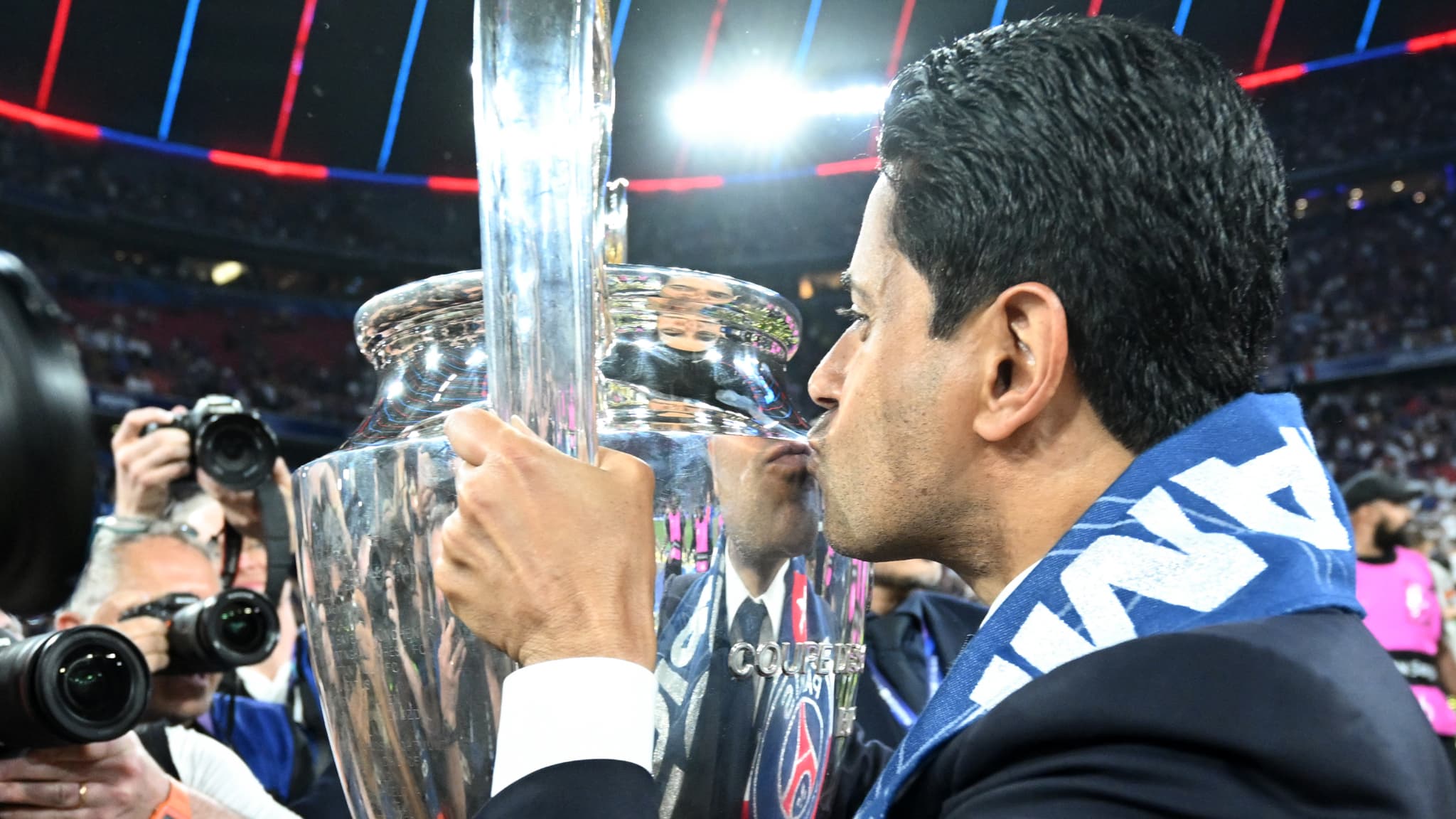 PSG Finale Coupe De La Ligue 2015 Vector Font