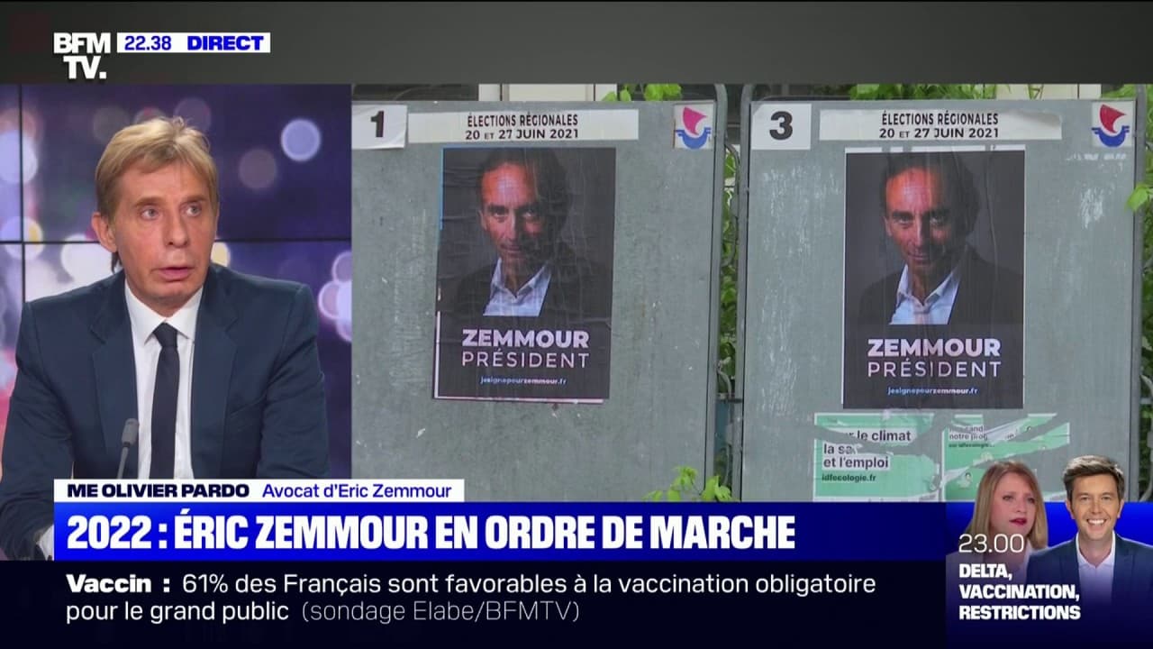 Eric Zemmour Peut Il Etre President Selon son avocat, Éric Zemmour "se dit, peut-être, qu'il y a un pas