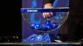 Les boules du tirage au sort de la Coupe de France