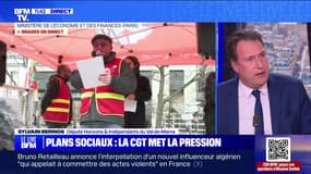 Plans sociaux : la CGT met la pression - 22/01