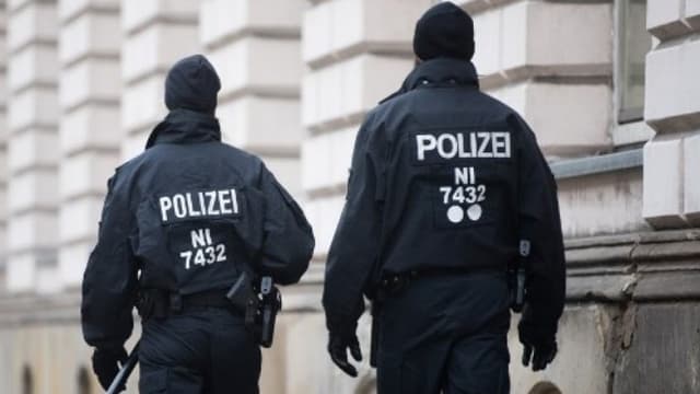 Deux policiers allemands (photo d'illustration) - AFP