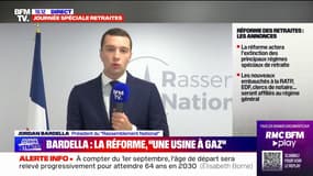 Jordan Bardella: "Le système des retraites n'est pas en faillite"