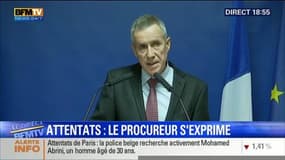 Attentats: Conférence de presse du procureur François Molins