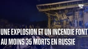 Une explosion et un incendie dans une station-service font au moins 35 morts en Russie 