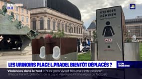 Lyon: les urinoirs de la place Louis Pradel bientôt déplacés? 