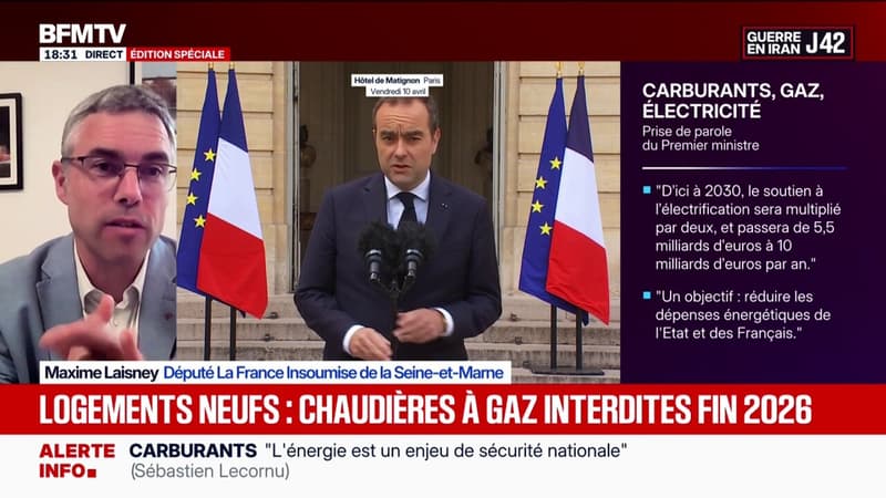Électrification: "On est dans l'improvisation et la précipitation après quasiment 10 ans de gouvernement macroniste", affirme Maxime Laisney (LFI)