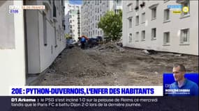 Paris: les habitants de la cité Python-Duvernois se plaignent des conditions de vie insalubres