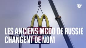 Les anciens McDo de Russie changent de nom