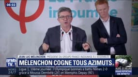 Perquisition chez LFI: Jean-Luc Mélenchon cogne tous azimuts