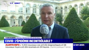 Covid-19: "On a une reprise très claire de l'épidémie", Yann Bubien - 07/09