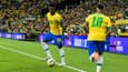 Neymar et Vinicius avec le Brésil.