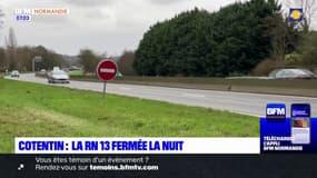 Manche: la RN13 fermée la nuit à Saint-Côme-du-Mont