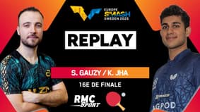 Replay : Gauzy peut-il continuer à nous faire rêver pour une place en huitièmes ? (WTT Europe Smash)