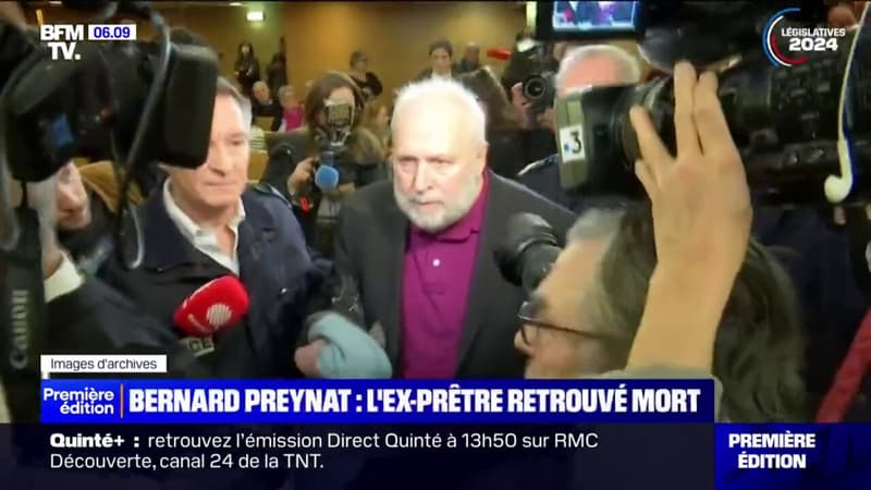 L'ex-prêtre Bernard Preynat, condamné pour agressions sexuelles sur mineurs, est mort