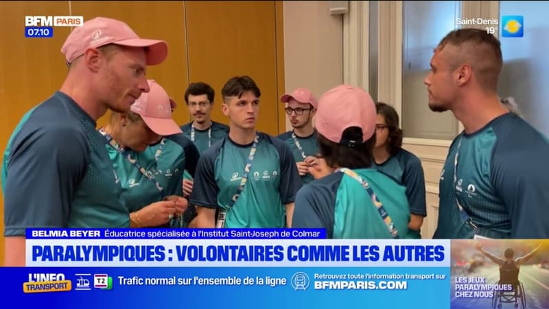 Jeux paralympiques: des bénévoles en situation de handicap racontent leur expérience sur l'événement (1/1)