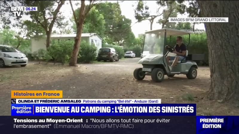 Ce camping du Gard offre des séjours au soleil à trente familles sinistrées de Blendecques