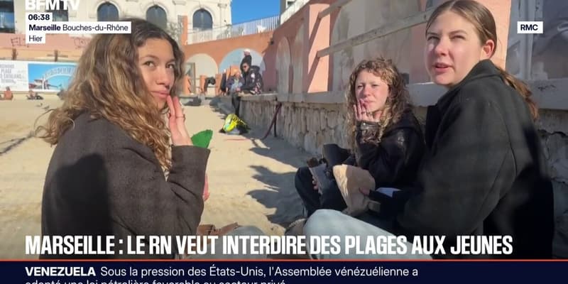 Le candidat RN aux municipales de Marseille propose d'interdire certaines plages "aux jeunes"