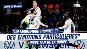 Coupe de France : "Un magnifique trophée et des émotions particulières", Haise fan de la Coupe