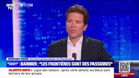 Immigration: "On peut être ferme et humain à la fois", assure Geoffroy Didier (LR)