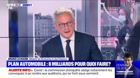 Bruno Le Maire: "Nous ne laisserons pas tomber Renault"
