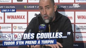 Lens 2-1 OM : "S'il a des couilles..." Tudor s'en prend à Turpin 