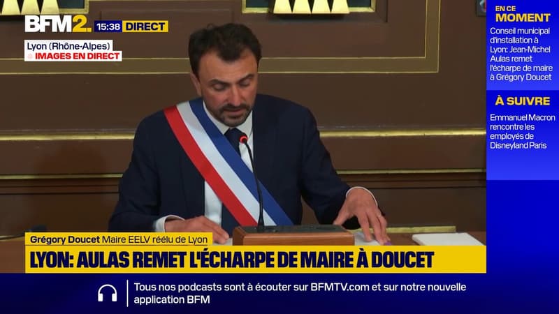"Une ville juste doit être une ville sûre", déclare le maire réélu de Lyon Grégory Doucet