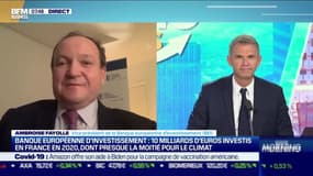 Ambroise Fayolle (BEI) : La BEI aide les entreprises à financer leurs investissements d'avenir - 21/01