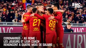 Coronavirus / AS Rome : Les joueurs et leur coach renoncent à quatre mois de salaire