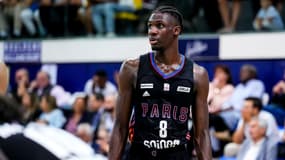 Ismael Kamagate avec le Paris Basket, le 17 mai 2022
