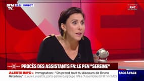 Affaire des faux assistants parlementaires du RN: pour Laure Lavalette (RN), une peine d'inéligibilité prononcée contre Marine Le Pen "serait un scandale démocratique"