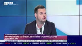 Fabien Georges (Imprime Ton Sac) : Imprime Ton Sac est spécialisé dans les sacs publicitaires personnalisés - 28/01