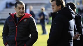 Mourad Boudjellal et Fabien Galthié