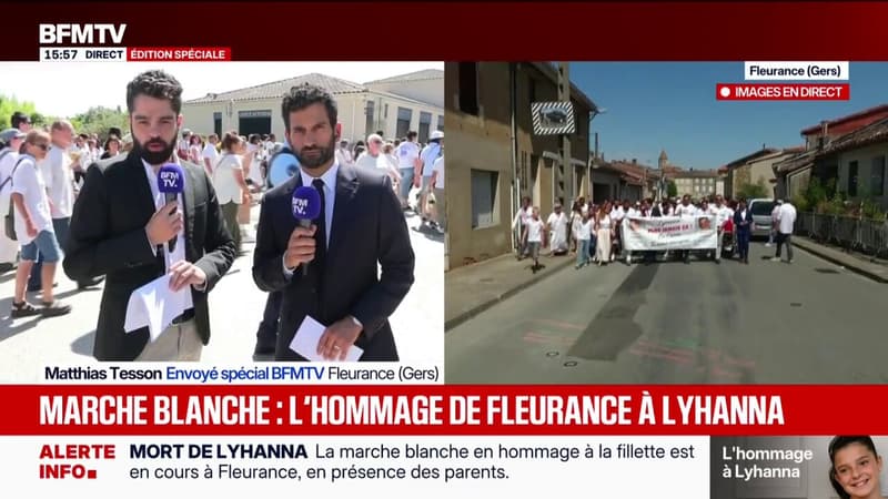 Marche blanche pour Lyhanna: "probablement plusieurs milliers de personnes"