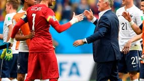 Didier Deschamps et Hugo Lloris