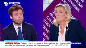 Marine Le Pen sur la laïcité à l'école: "Les professeurs sont en première ligne et un peu abandonnés"